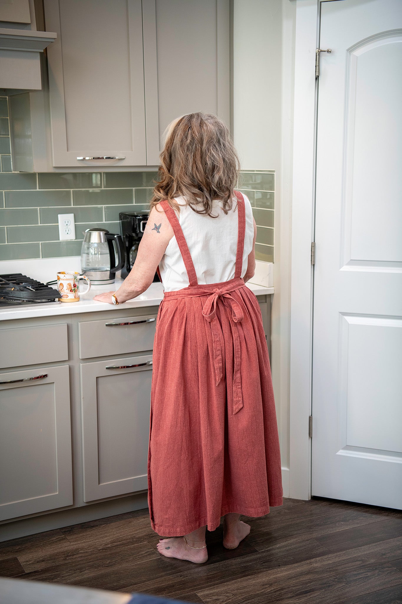 Pretty As A Dress Pinafore Apron