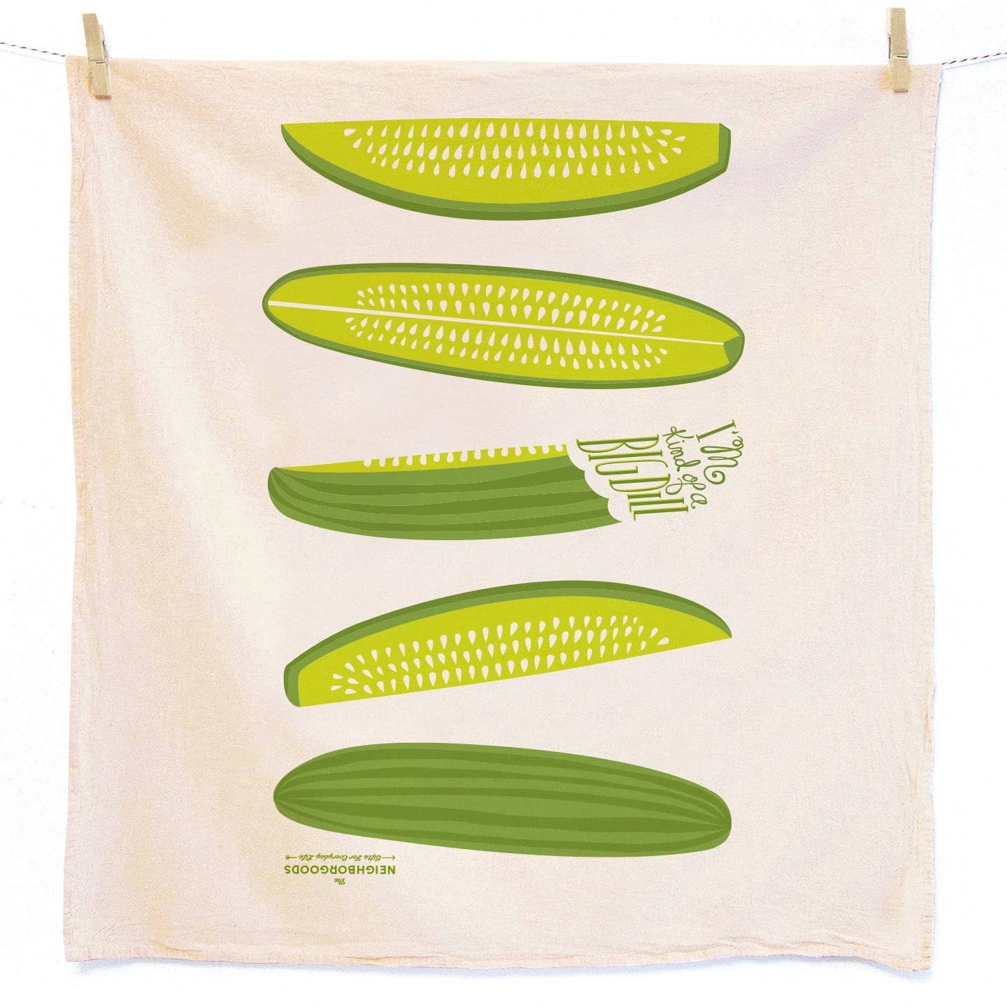 It's a Big "Dill" Tea Towel, Set of 2