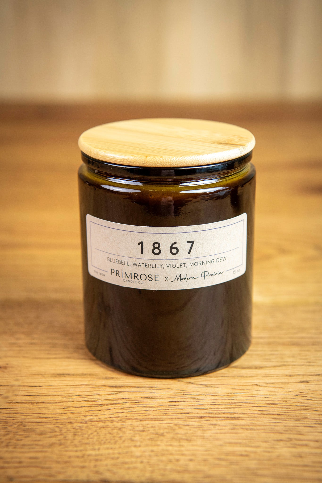 1867 Twin Flame Soy Candle