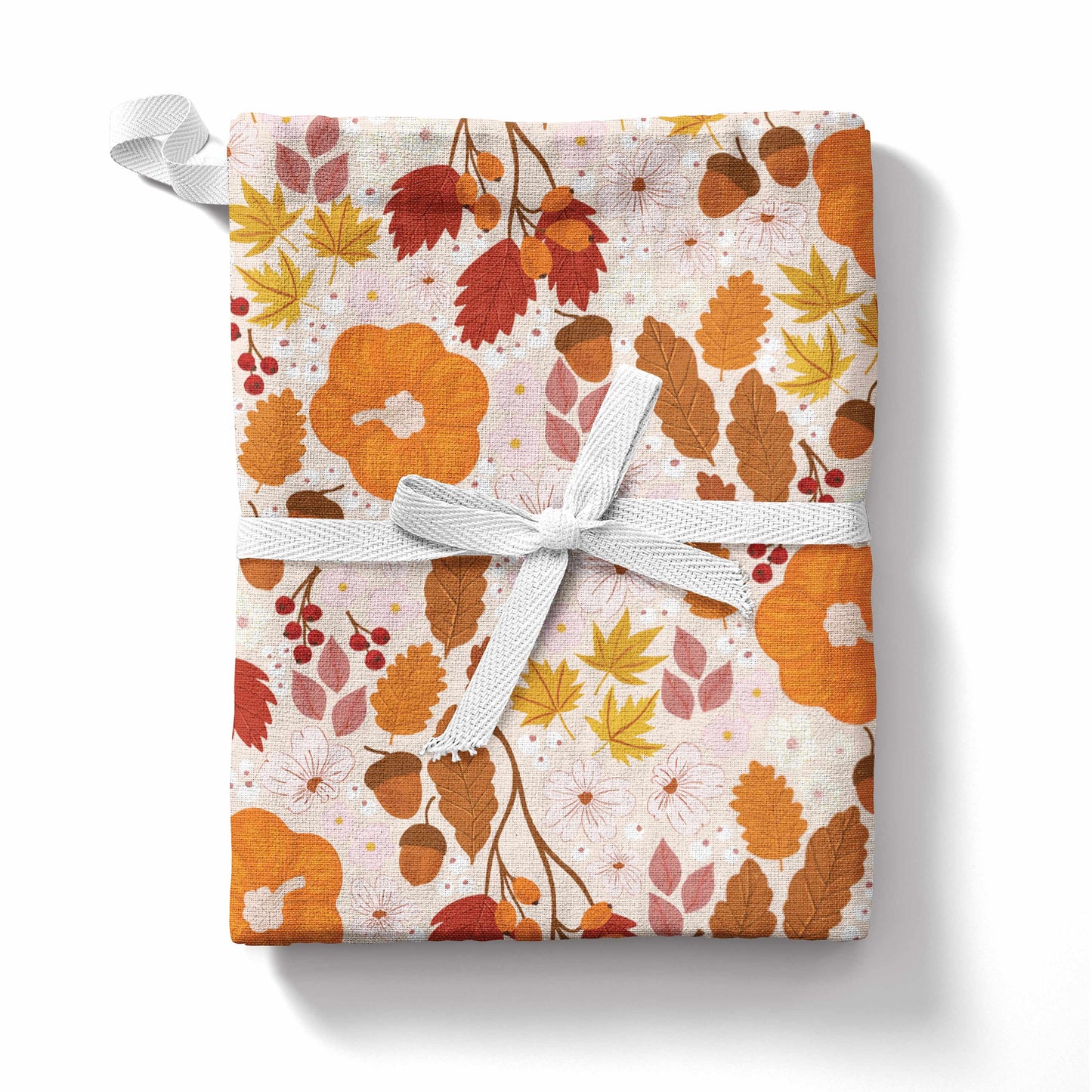 Pumpkin Patch Tea Towel