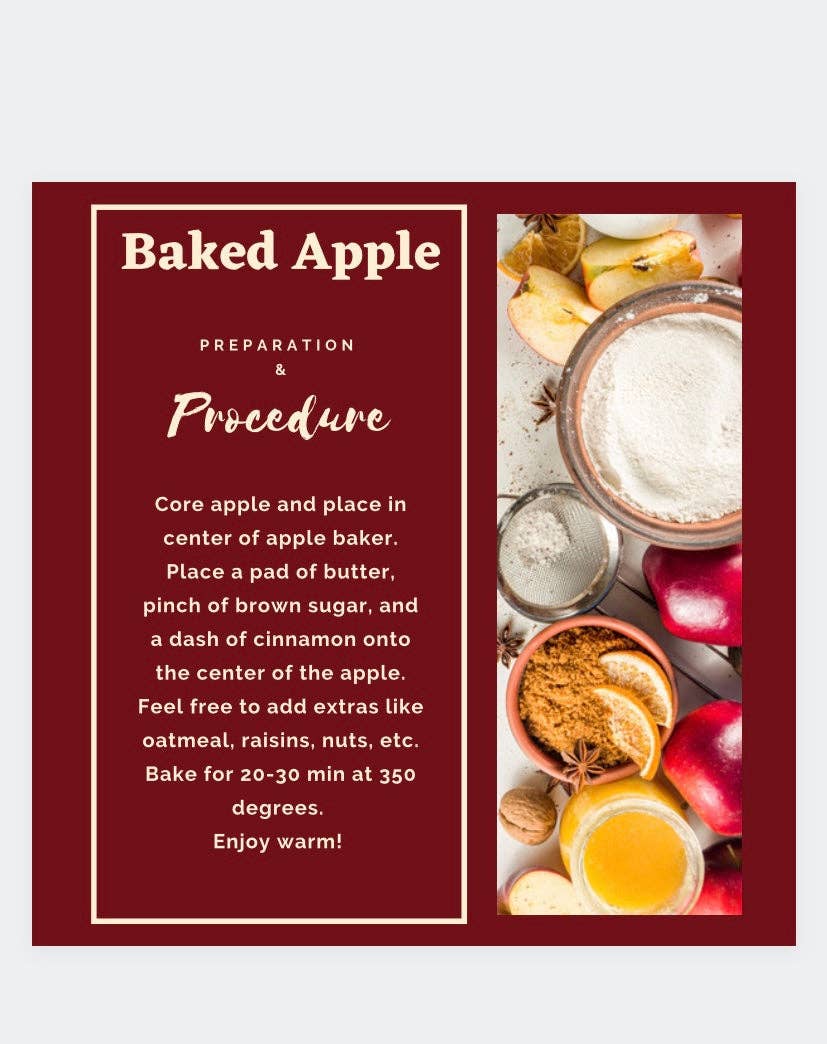 Core Values Apple Baker in Snapdragon