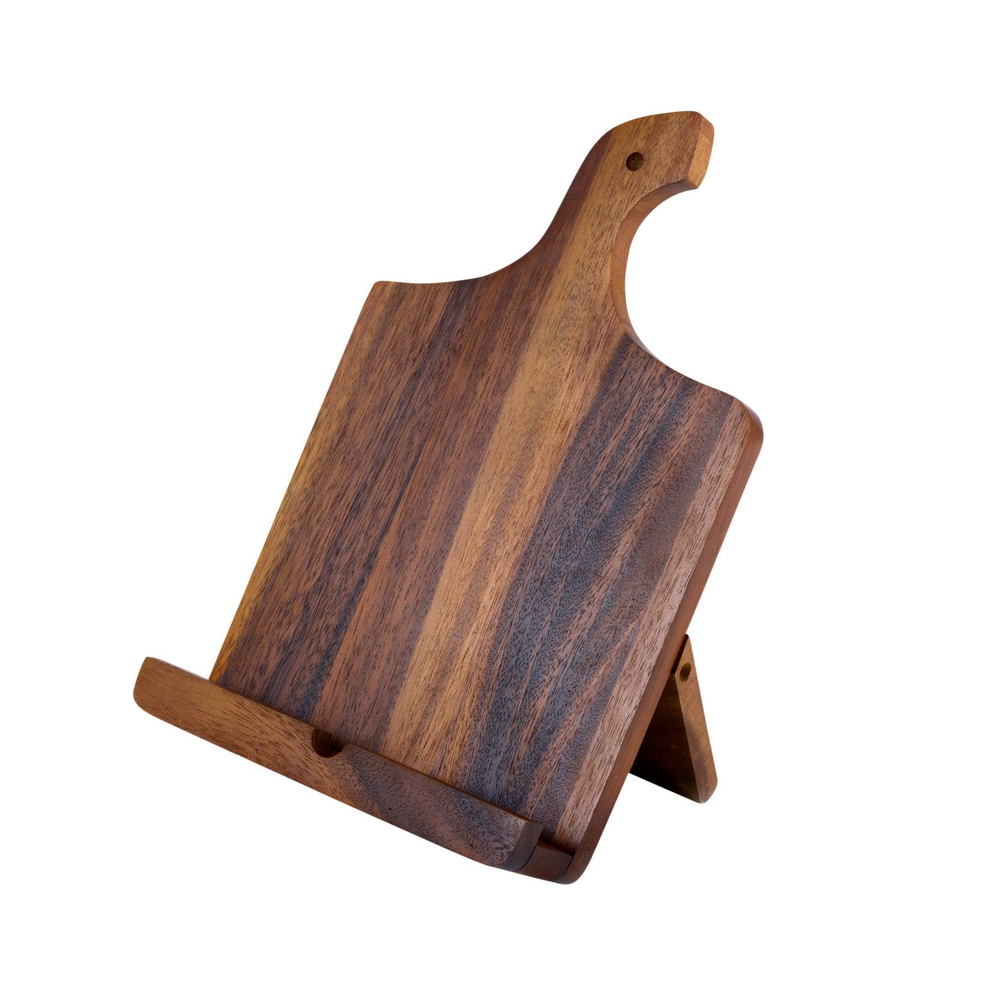 A Prairie Song Acacia Wood Cookbook & Tablet Holder