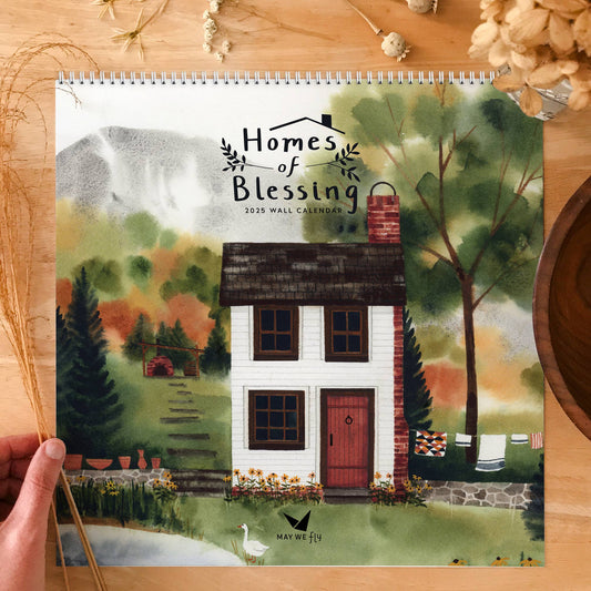 Homes of Blessing Wall Calendar 2025