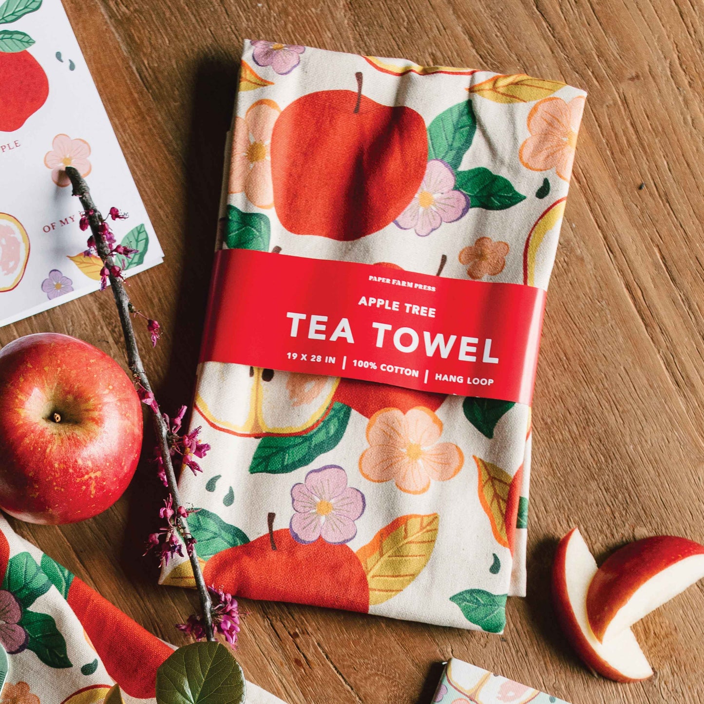 Apple Tree Tea Towel