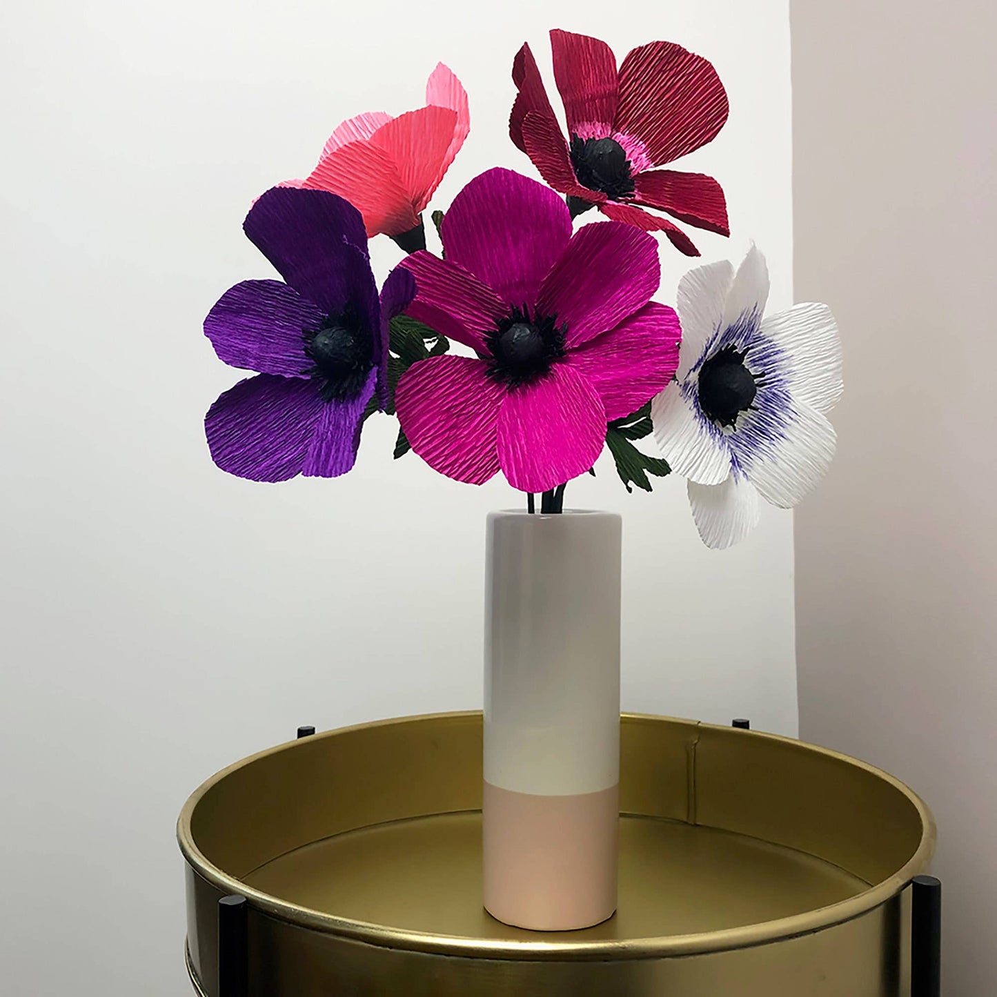 Paper Flower Kit in Anemone — Beginner Friendly