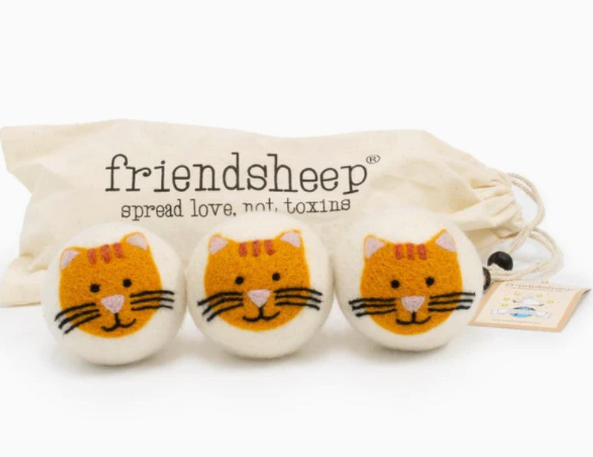 Cool Cats Eco Dryer Balls, Set of 3 (Limited Edition)