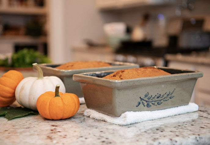 Farm Floral Ceramic Loaf Pan