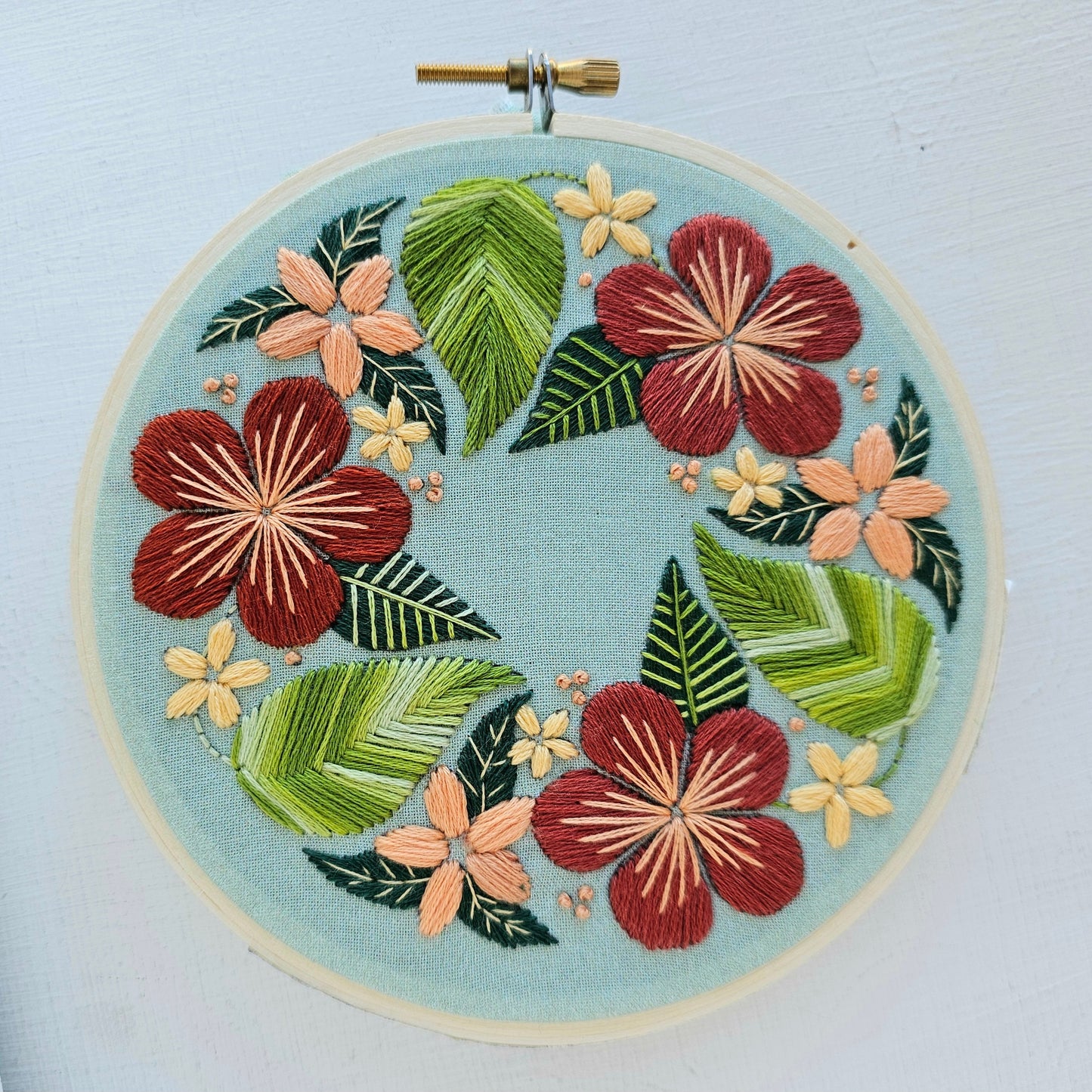 Floral Flourish Beginner Embroidery Kit