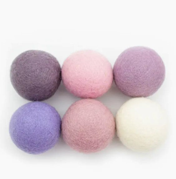 Lavender Bliss Eco Dryer Balls, Set of 6