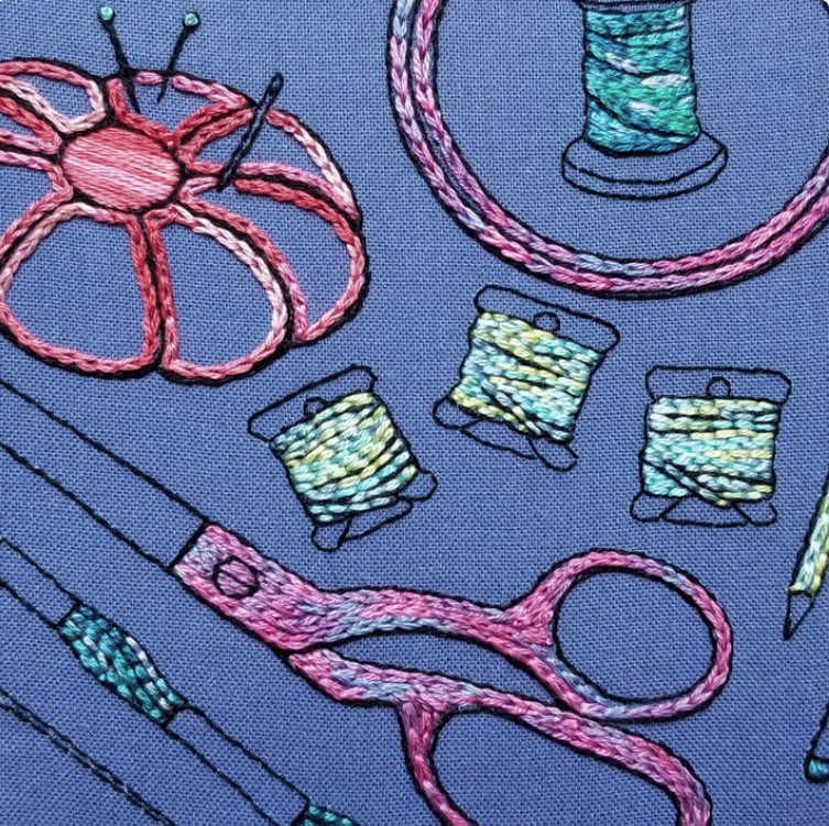 Let's Get Stitchy Embroidery Kit