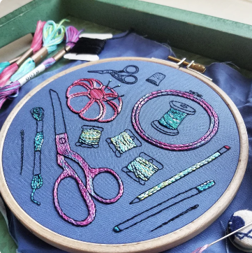 Let's Get Stitchy Embroidery Kit