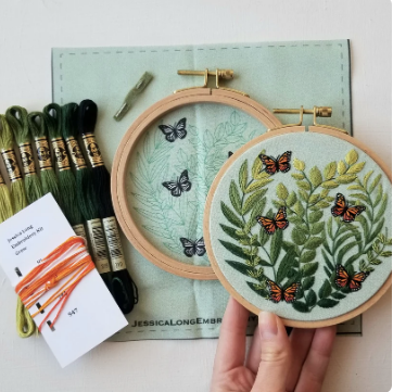 Love Grows Embroidery Kit