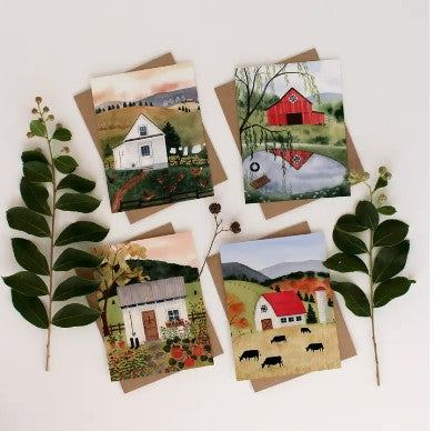 Simpler Days Greeting Card, Set of 8