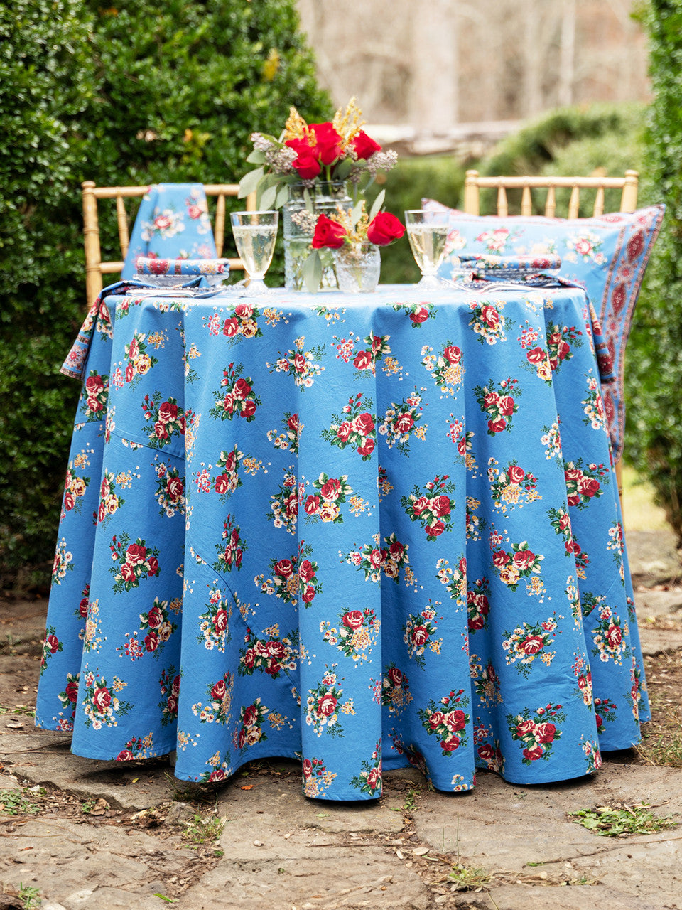 Estella 70" Round Tablecloth