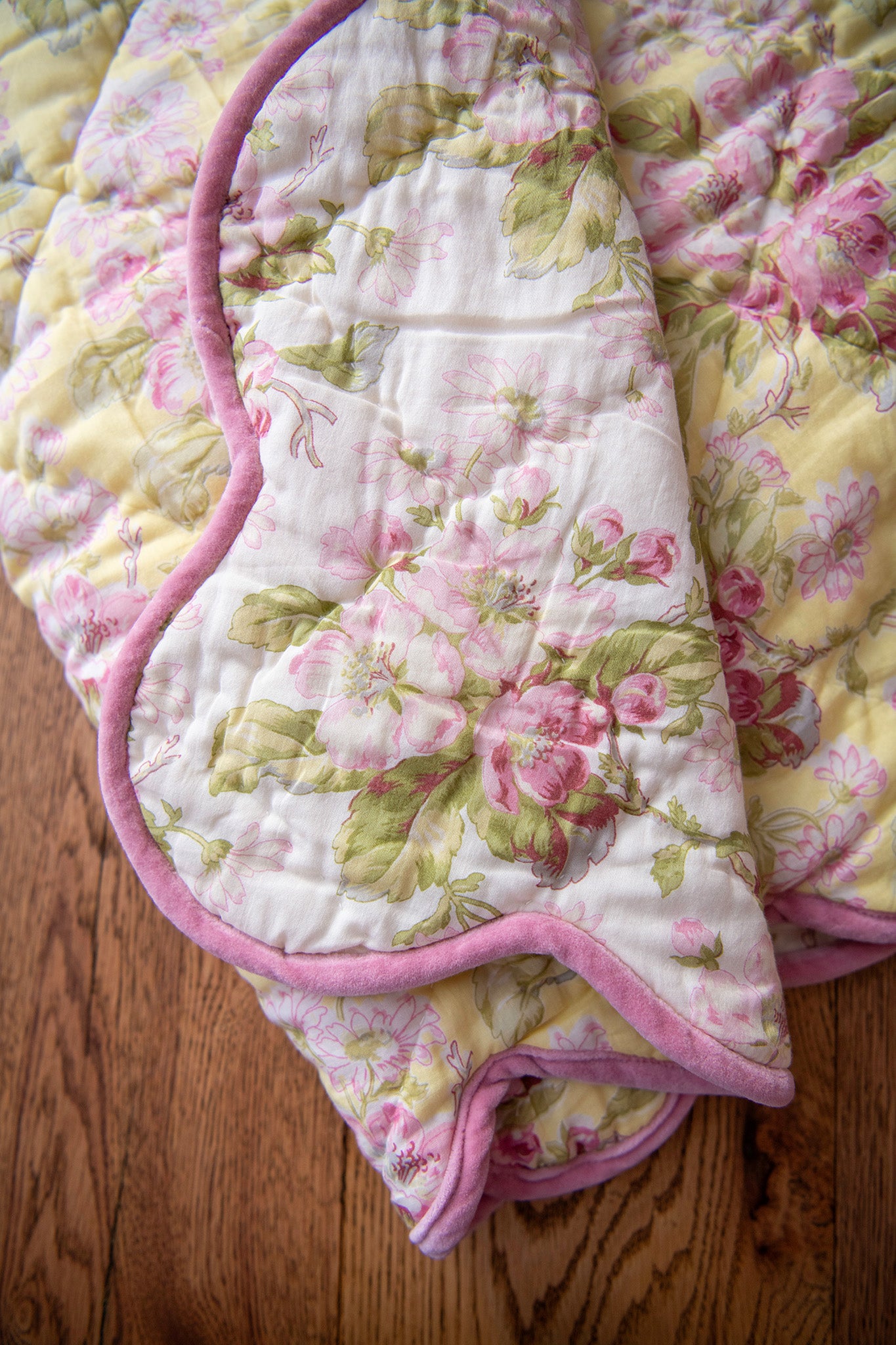 Apple Blossom Throw