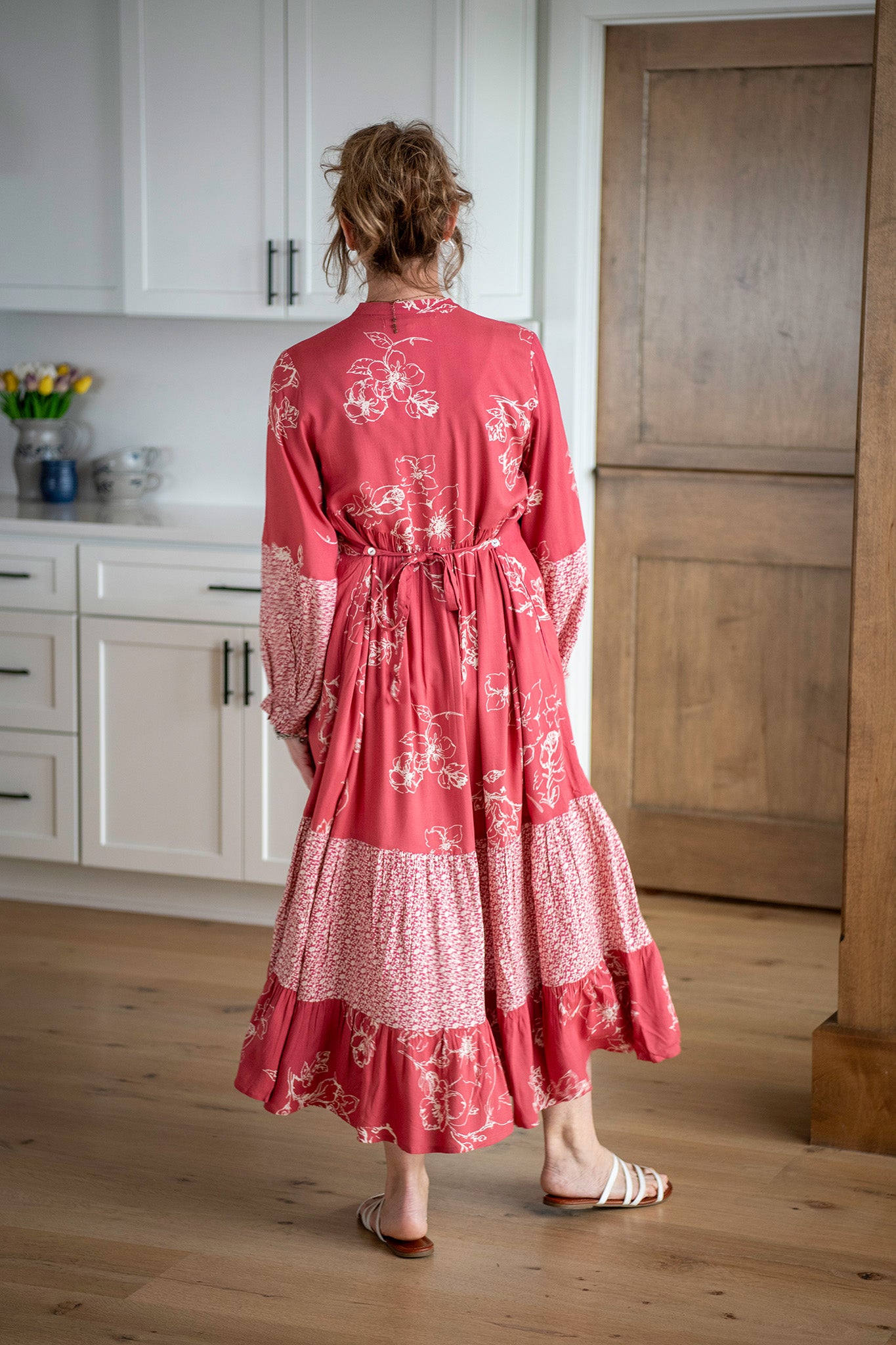 April's Rose Boho Dress