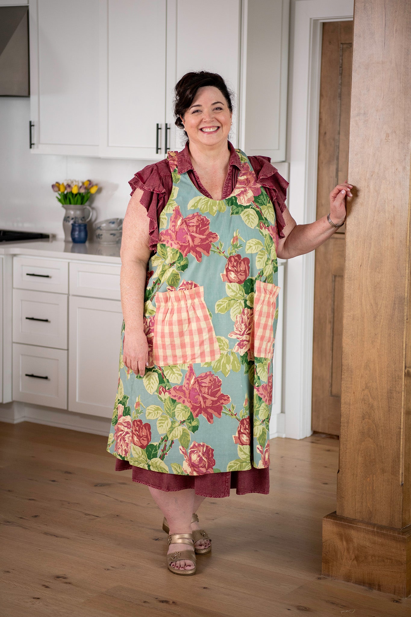 Austen Rose Farmhouse Apron