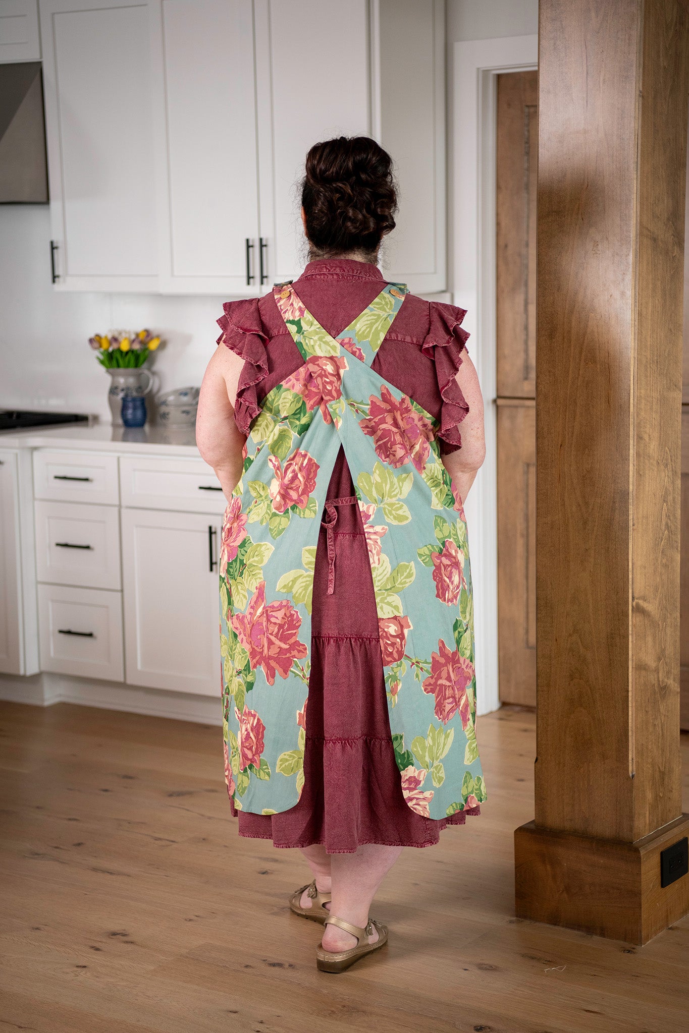 Austen Rose Farmhouse Apron