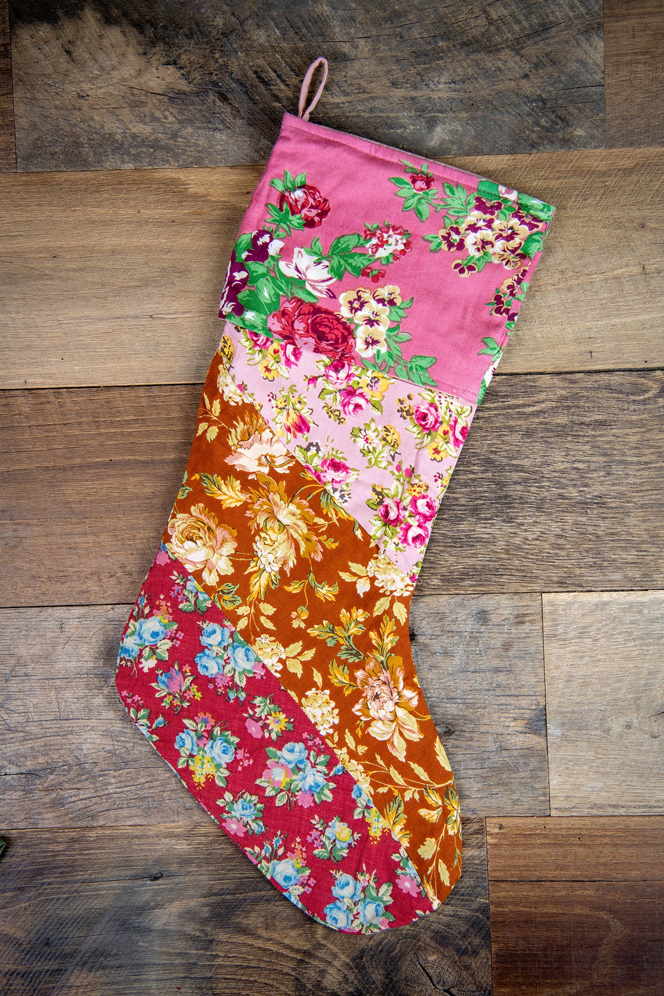 Autumn Patchwork Stocking