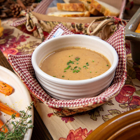 Prairie Linen Ridges Porringer