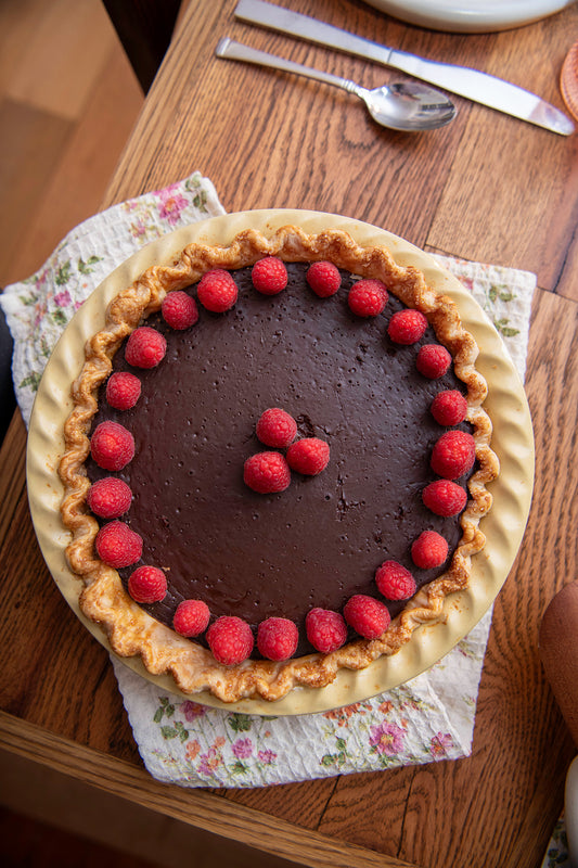 Buttercup Yellow Pie Plate