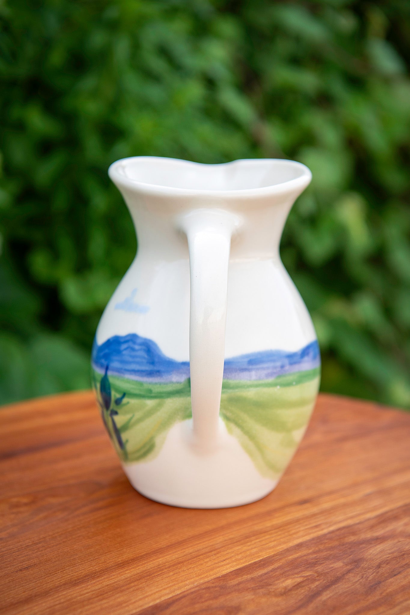 Summer Peaks Decorated Carafe