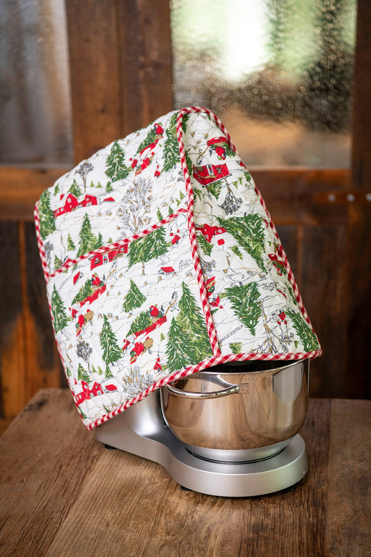 Limited-Edition '50 Years on the Prairie' Christmas Cottage Stand Mixer Cozy