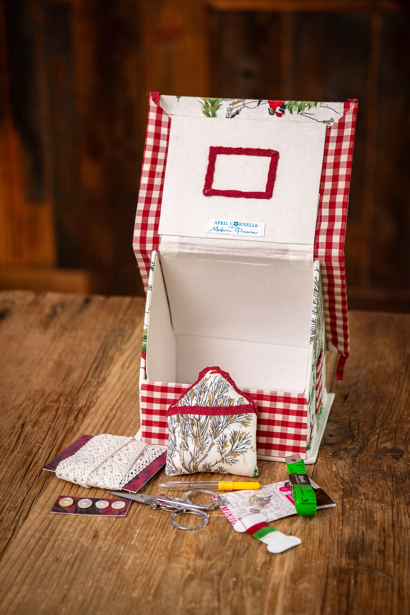 Limited-Edition '50 Years on the Prairie' Christmas Cottage Sewing House