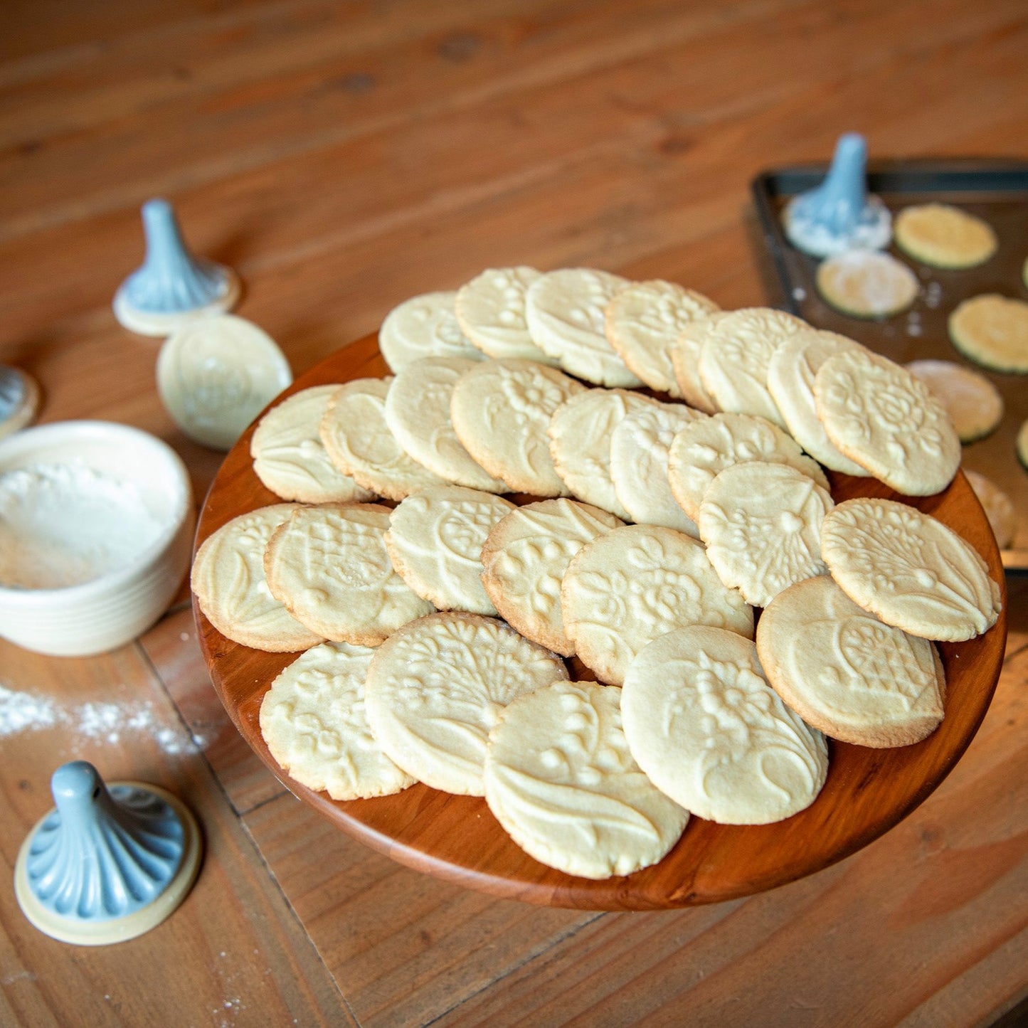 Cookie Stamp in Woodland Flowers