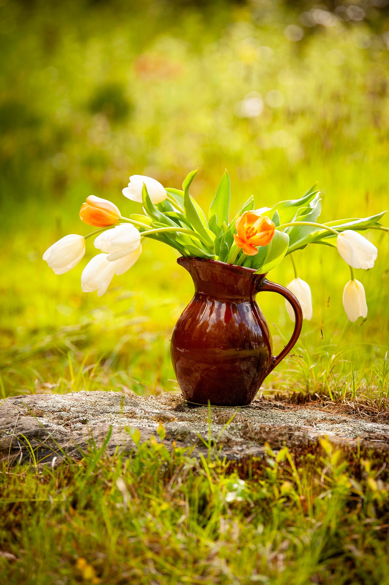 Copper Clay Carafe