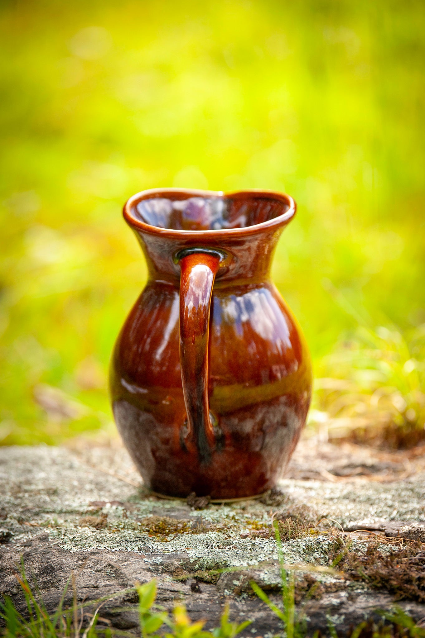 Copper Clay Carafe