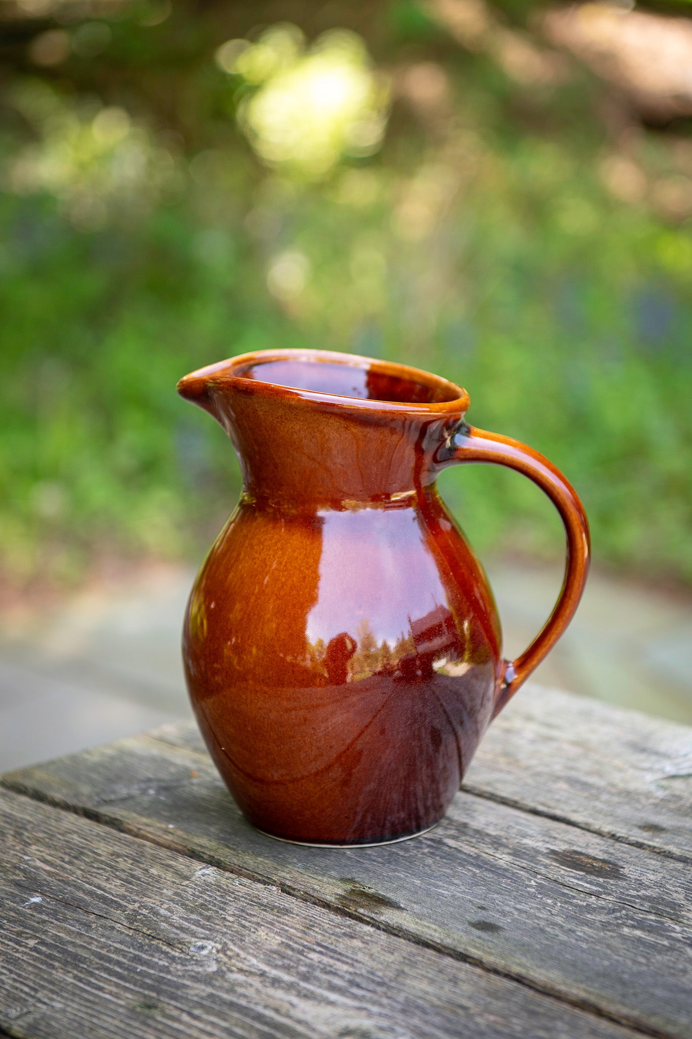 Copper Clay Carafe