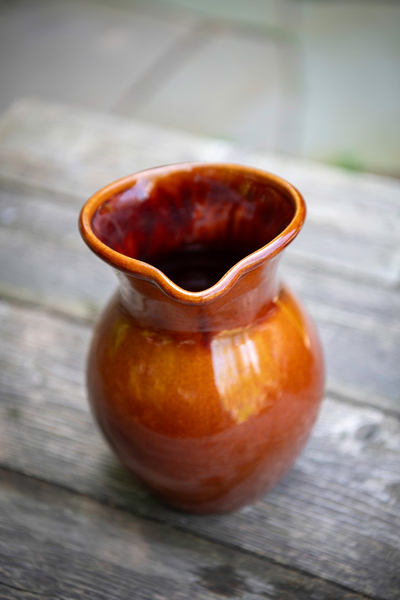 Copper Clay Carafe