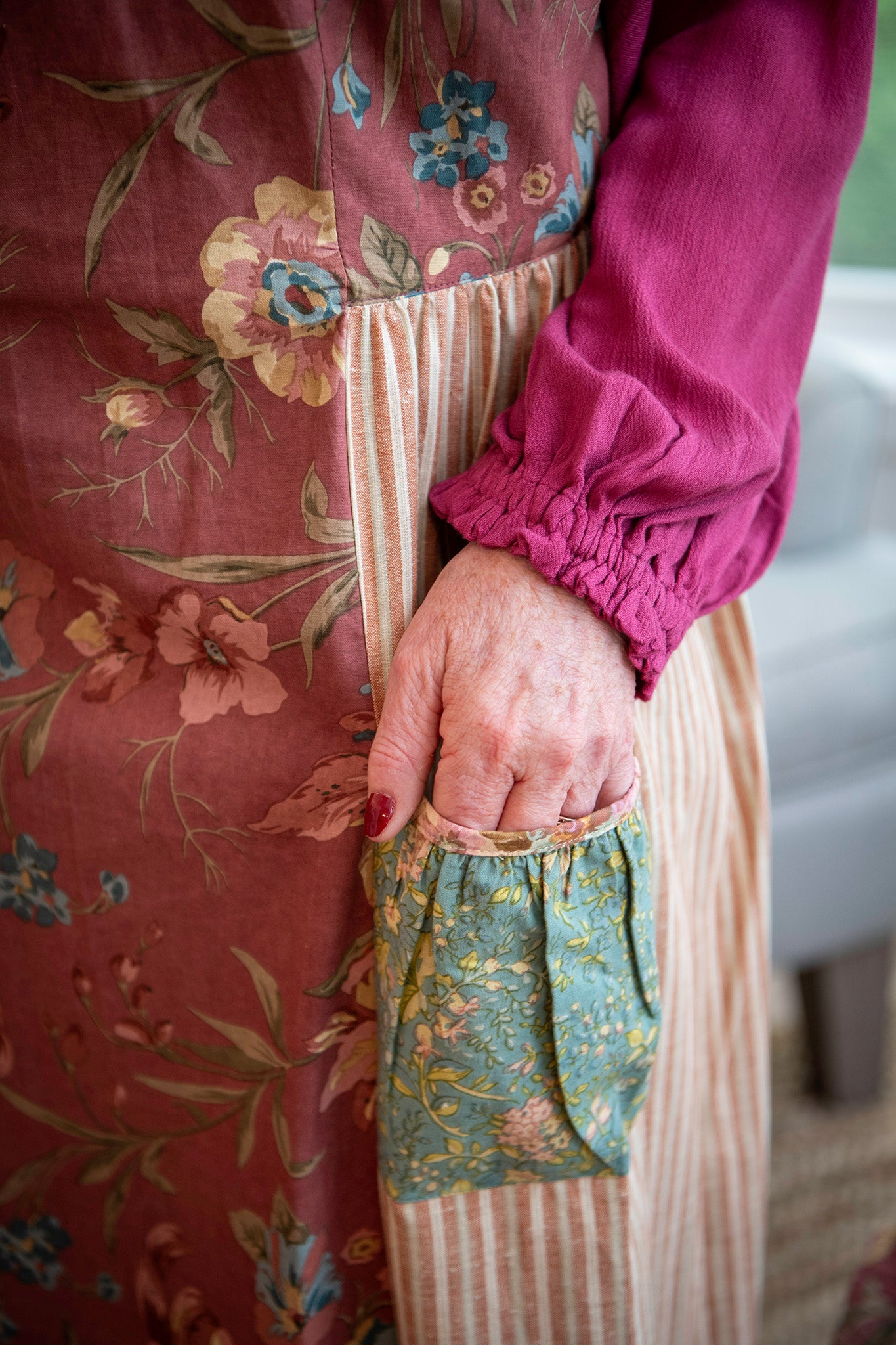 Cottagecore Patchwork Apron