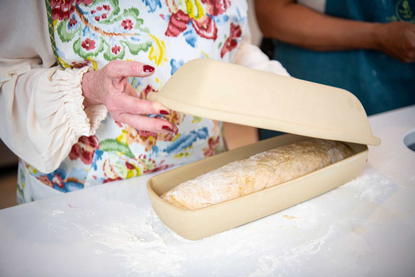 Emerson Pottery Covered Bread Pan