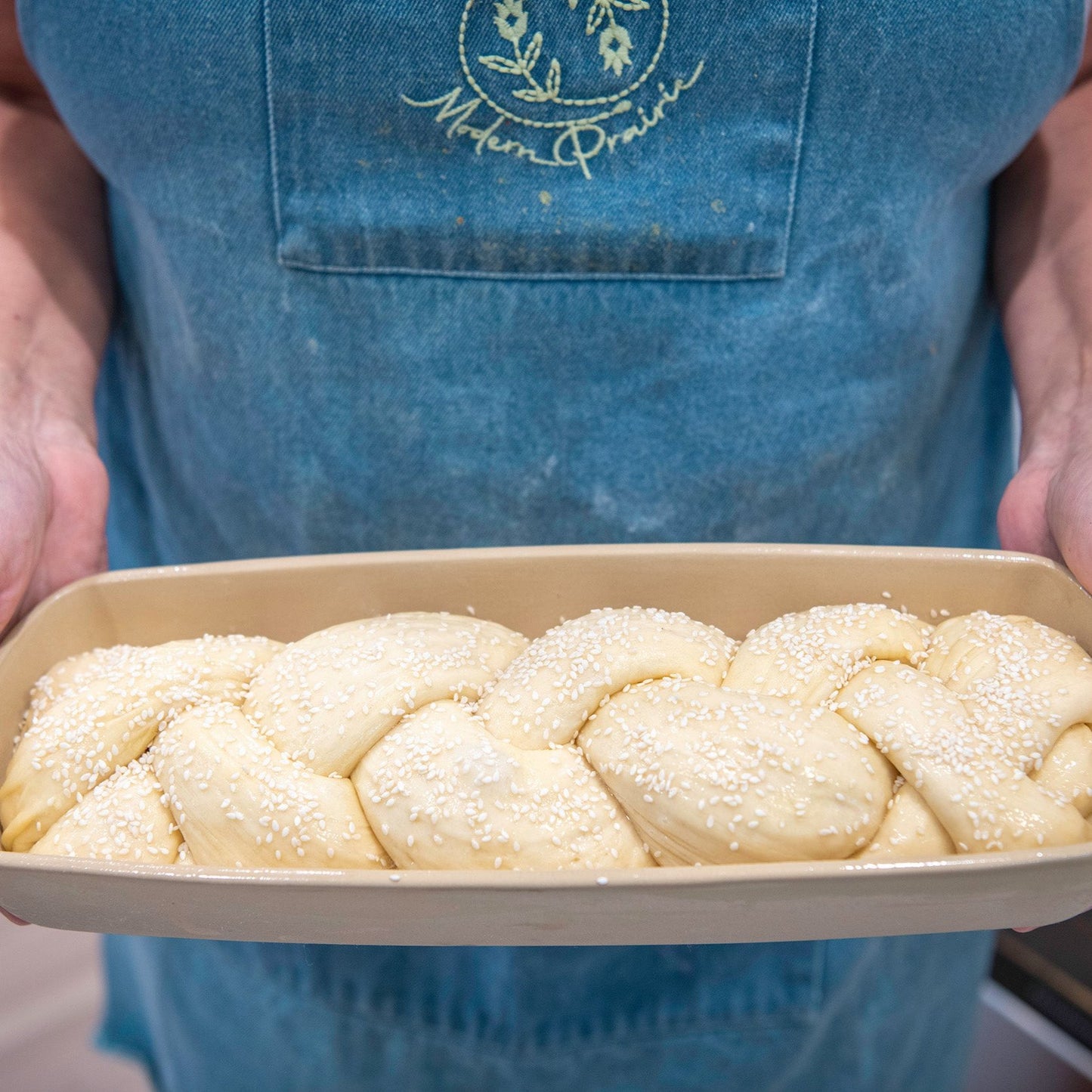 Emerson Pottery Covered Bread Pan