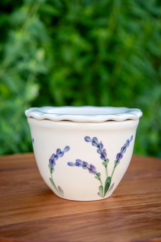 Dip Cooler Set in Sprigs of Lavender