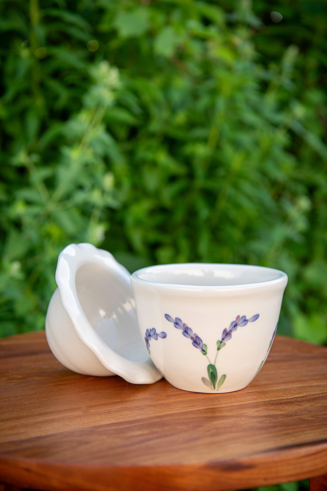 Dip Cooler Set in Sprigs of Lavender