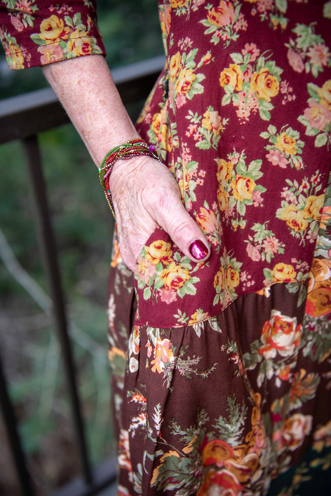 Elizabeth's Garden Patchwork Dress