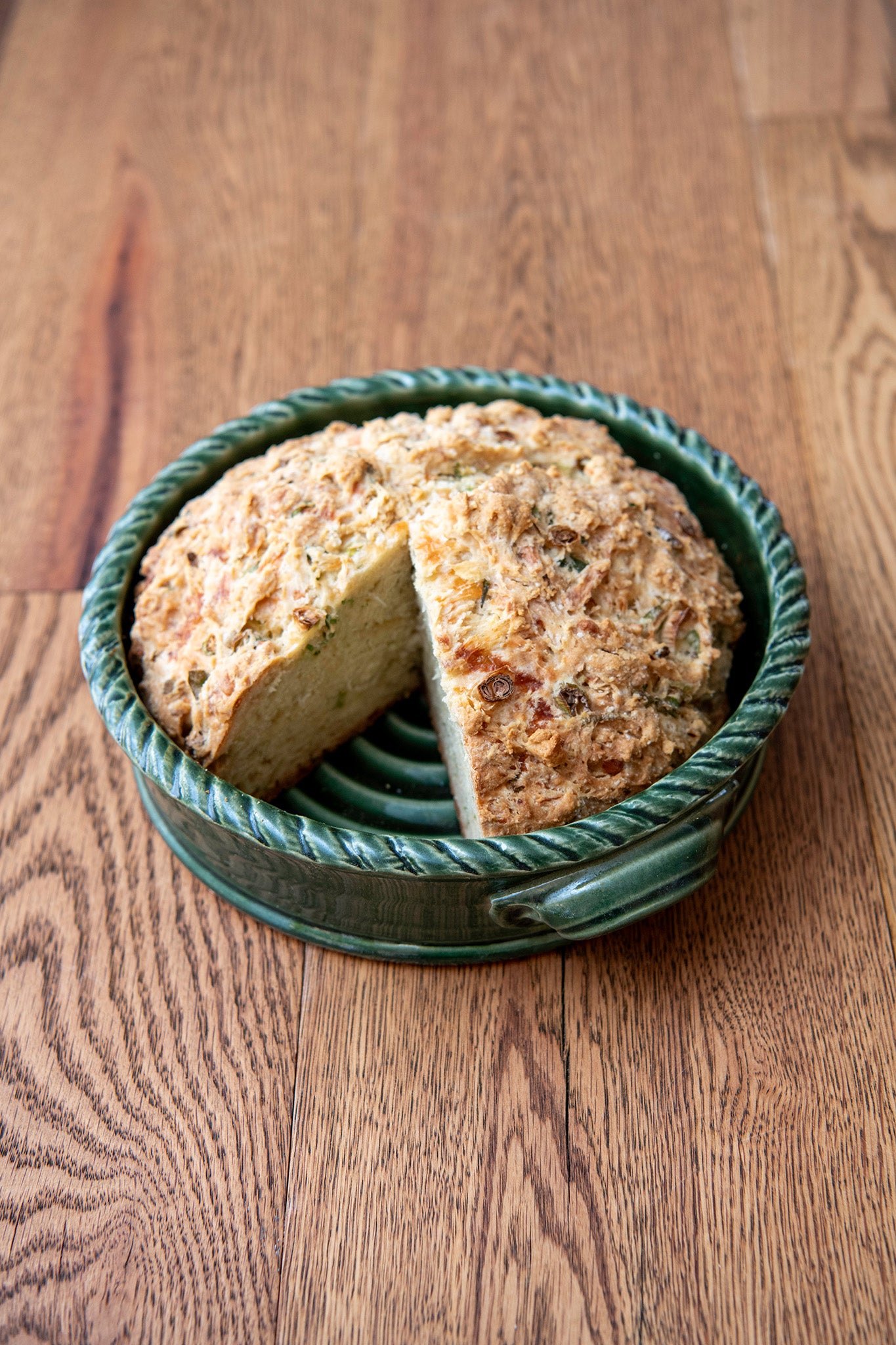 Emerald Fields Quiche Dish