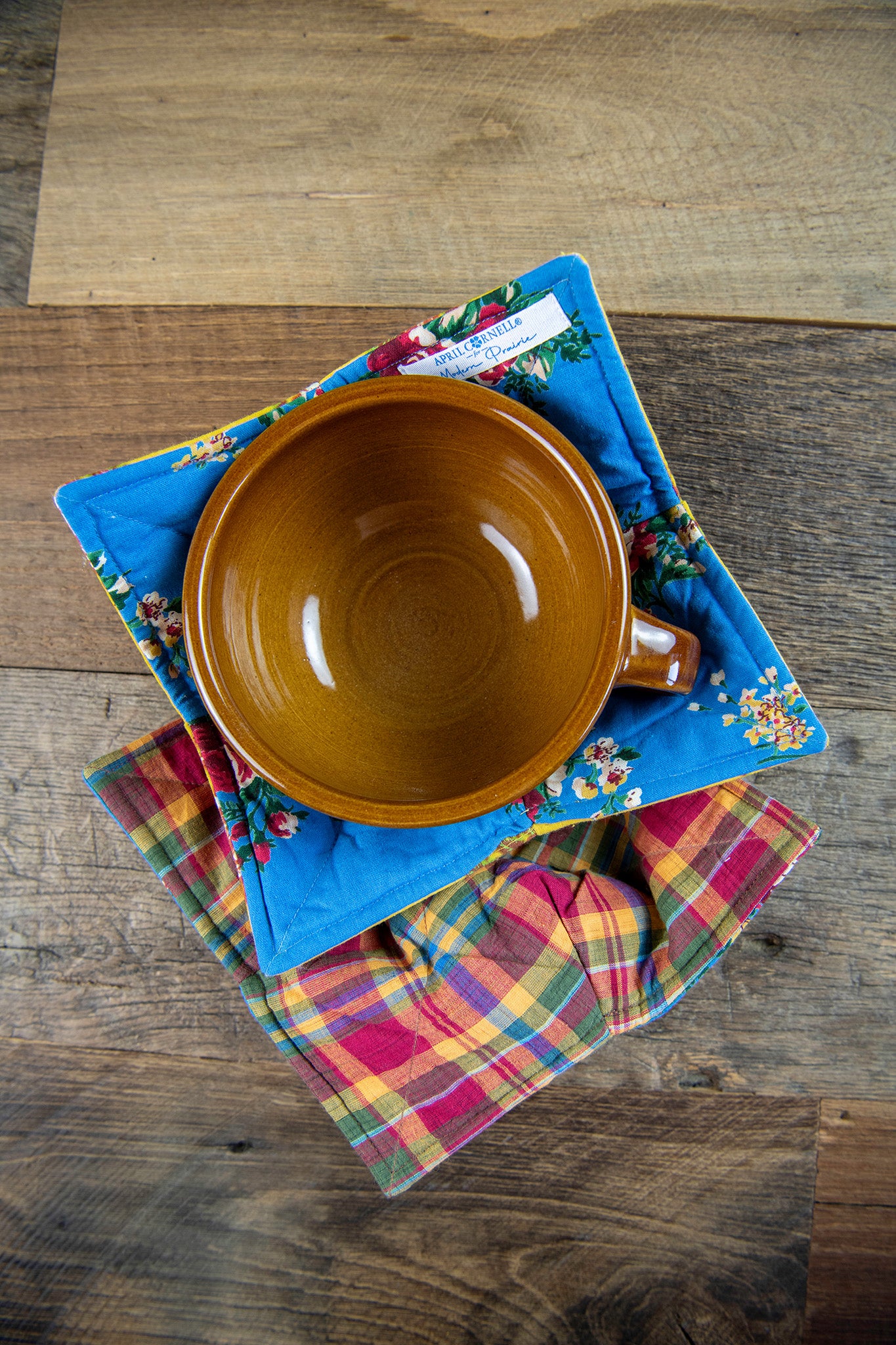 Farmhouse Patchwork Jo's Bowl Cozies Set of 2