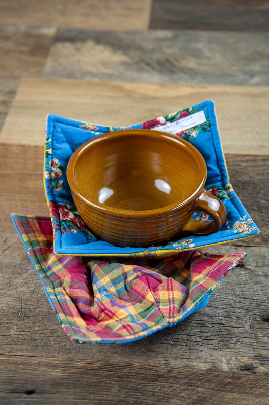 Farmhouse Patchwork Jo's Bowl Cozies Set of 2