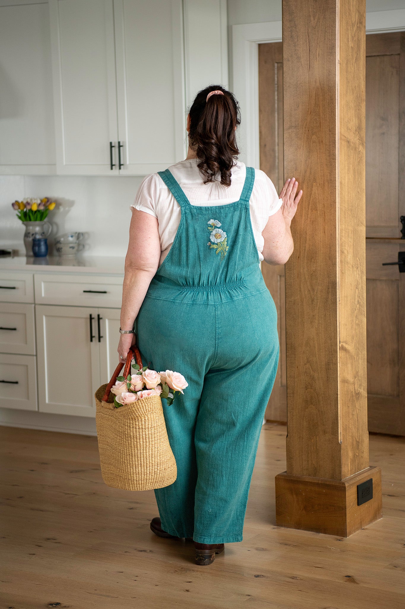 Hannah Jumpsuit in Teal