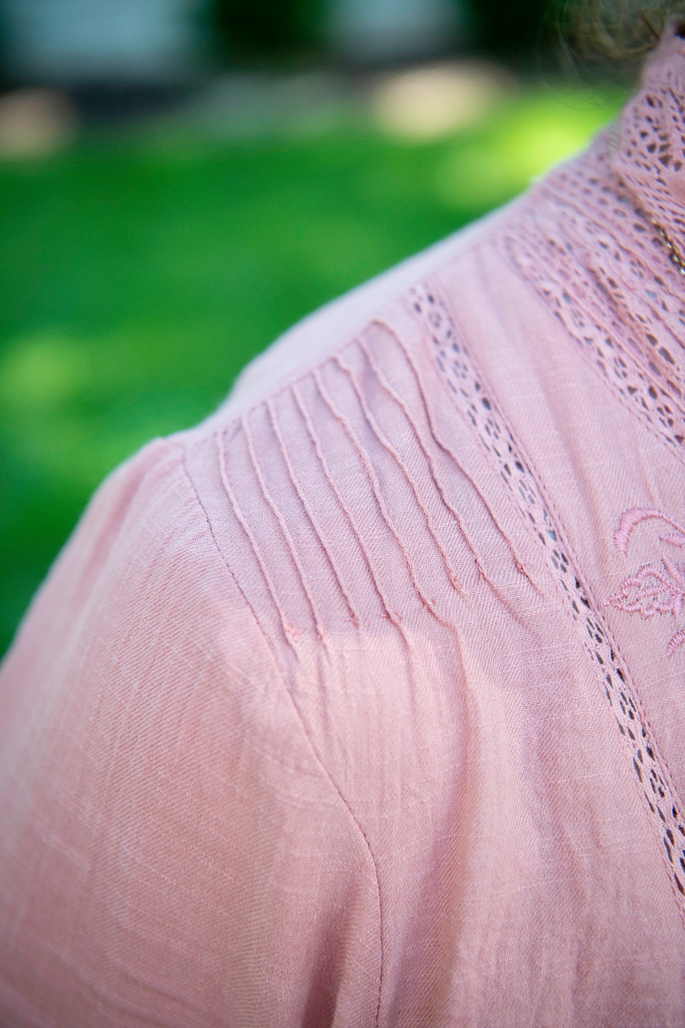 Heirloom Dress in Dusty Rose