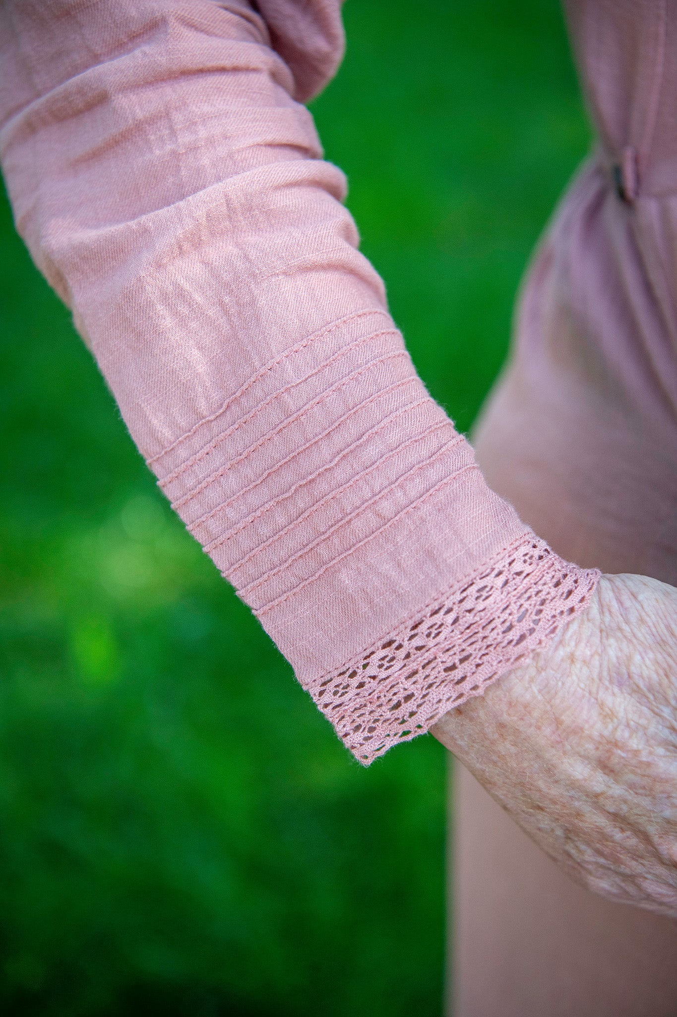 Heirloom Dress in Dusty Rose