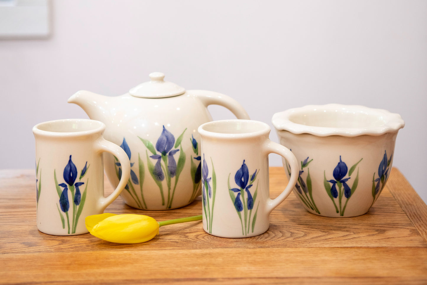 Field of Iris Teapot