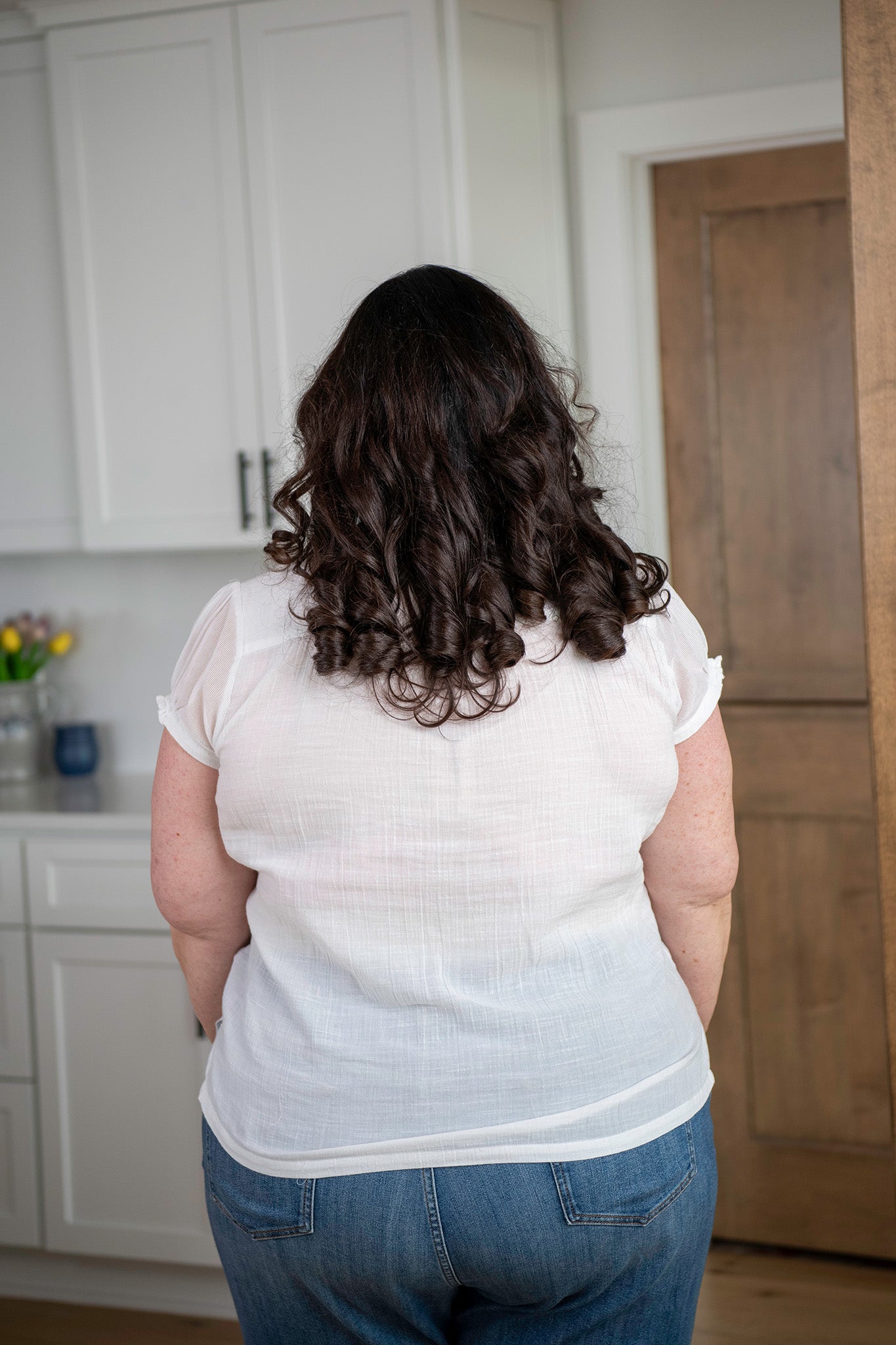 The Judy Blouse in White