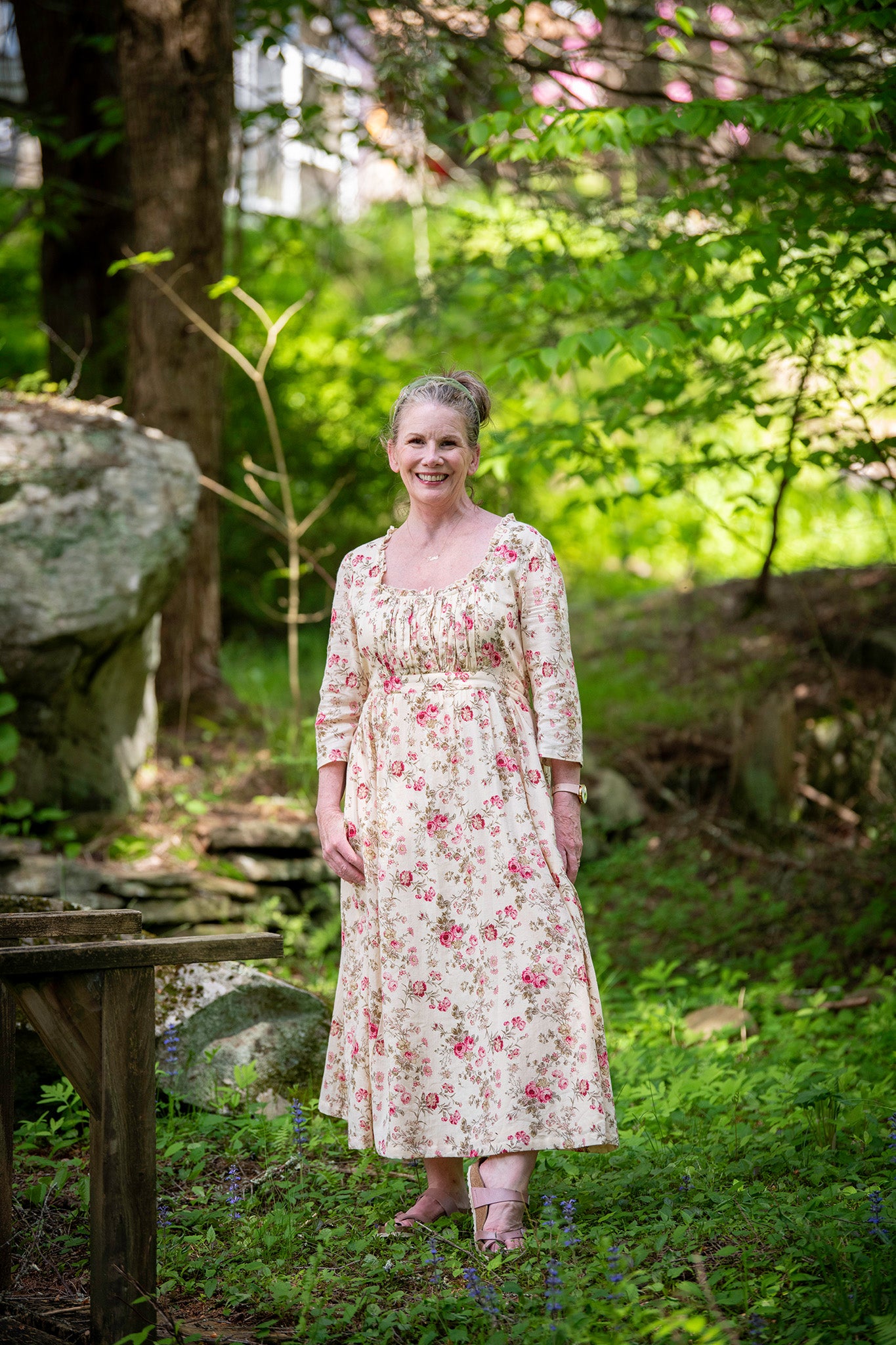 The Laura Dress in Nostalgic Floral