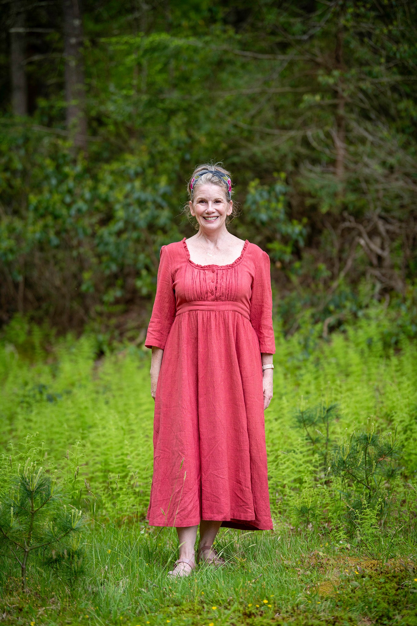 The Laura Dress in Soft Rose