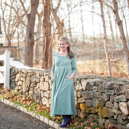 The Laura Dress in Sage